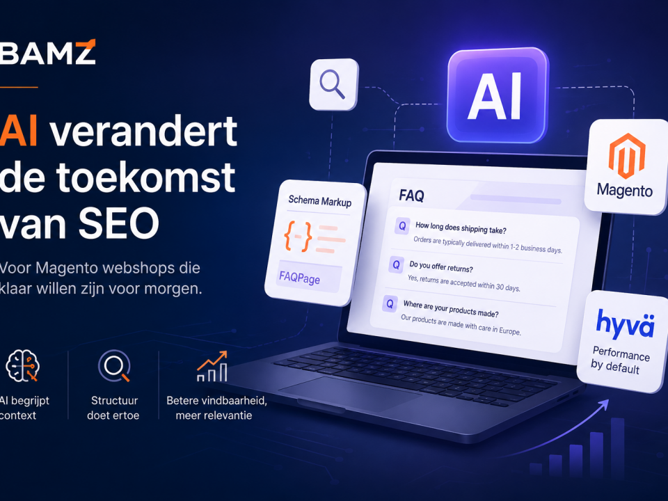 Hoe AI de toekomst van SEO voor Magento webshops verandert